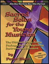 SACRED SOLOS FOR THE YOUNG ALTO SAX-P.O.P. cover